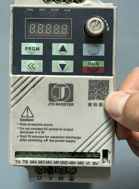金田JT100变频器，型号EB0004G1，220V单相，0—议价