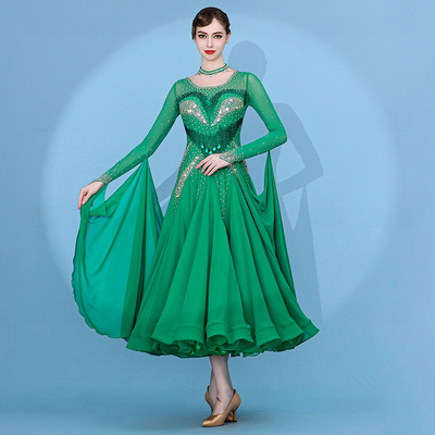 以琳飞儿高级订制摩登舞演出服