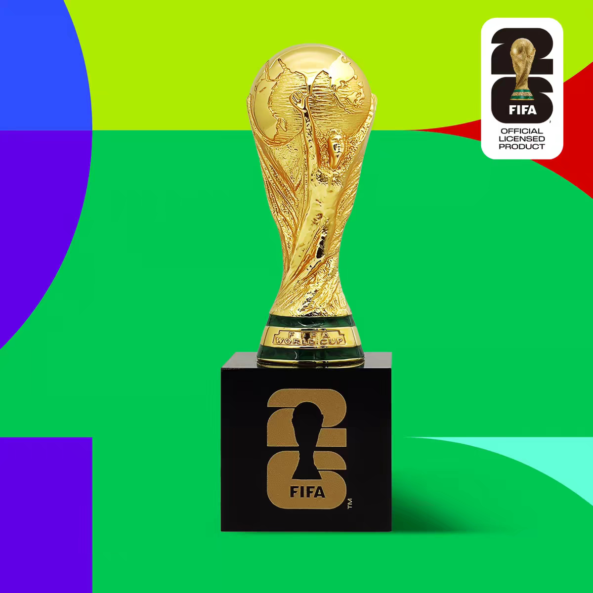 FIFA世界杯冠军奖杯金属摆件装饰摆件
