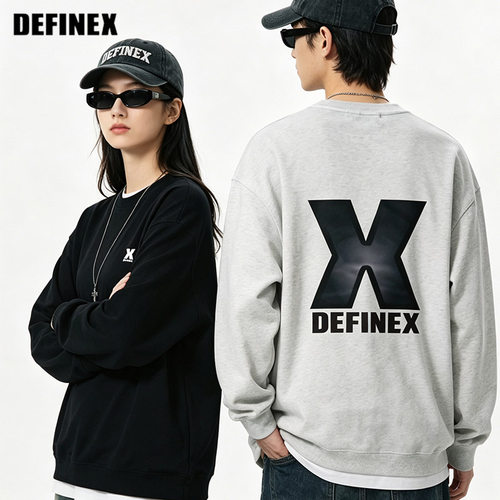 DEFINEX字母印花dx卫衣