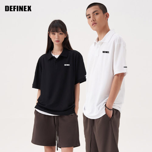 DEFINEX全棉宽松dx基本款POLO衫