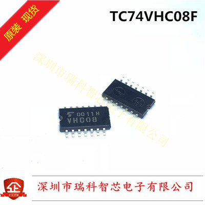 全新原装 TC74VHC08F 贴片中体5.2MM SOP14  四路2输入与门 直拍