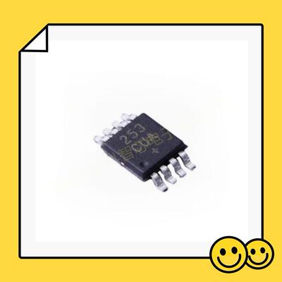 OPA827AIDGKT封装MSOP8丝印NSP