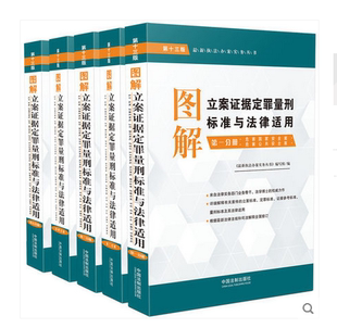 二三四五分册第十三版 2020版 第一 图解立案证据定罪量刑标准与法律适用 执法办案实务丛书刑法罪名量刑立案定罪量刑标准 全套5册