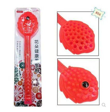 磁珠蜂窝双面拍痧硅胶拍经络按摩敲打锤敲背锤颈椎腿部穴位保健棒