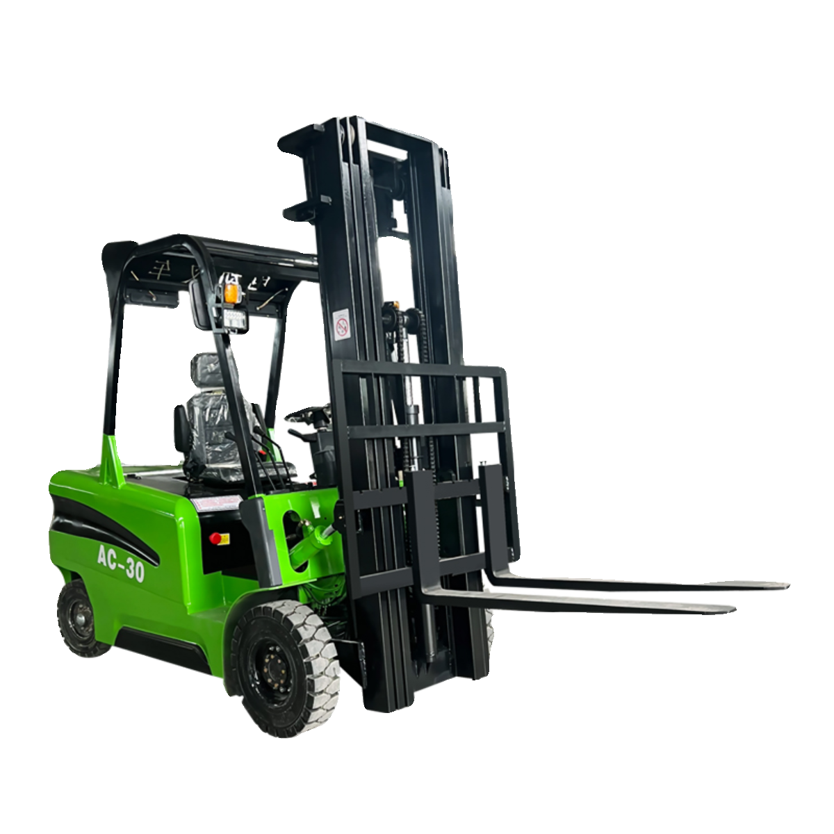 小型迷你电动叉车1吨三轮座驾x式三支点新能源电梯仓库装卸车3吨o