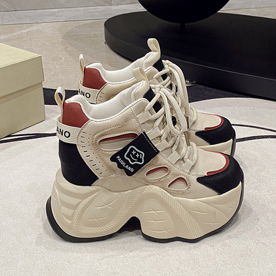 老爹鞋百搭高跟运动休闲鞋