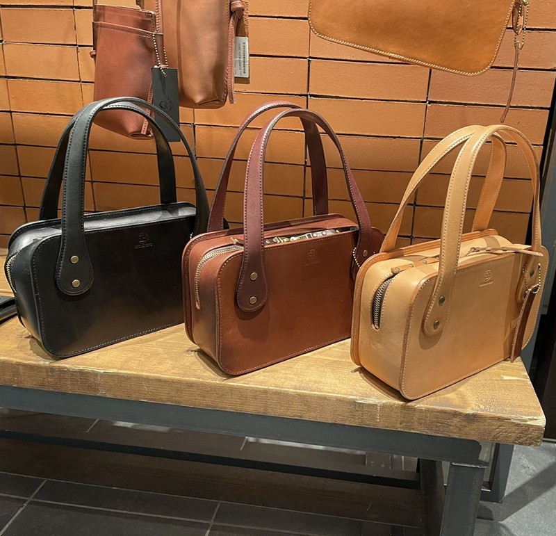 日本正品新款redmoon红月 eh-zoe4 真皮牛皮男女休闲复古手提包