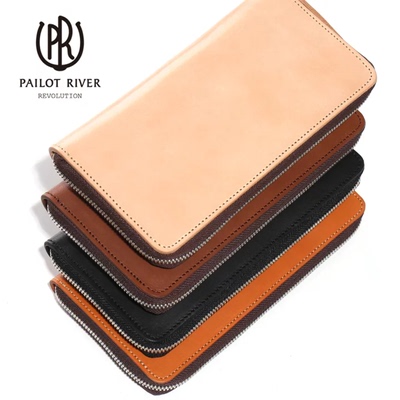 植鞣牛皮休闲商务长款钱包财布