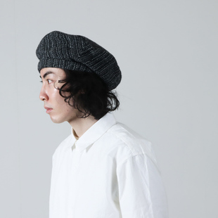 官方代理日本DECHO 111A23手工哈里斯纯羊毛画家贝雷帽