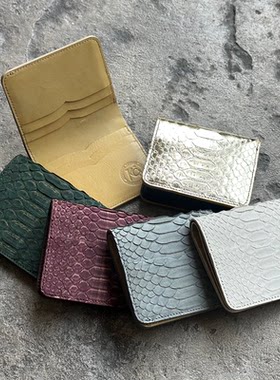 美式复古男女短款卡包钱包财布