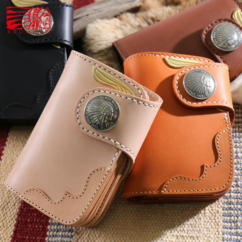 redmoon日本制红月财布短款钱包