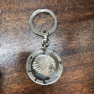 官方代理日本REDMOON红月RM-KHDC 10周年限定硬币大扣钥匙扣