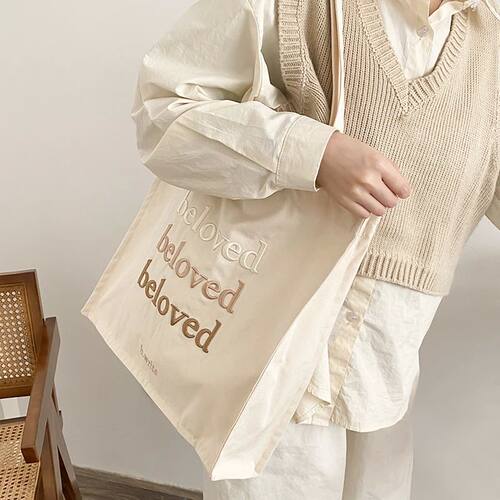 Women  Shoulder Bag Beloved Embroidery Daily Shopping Bags S