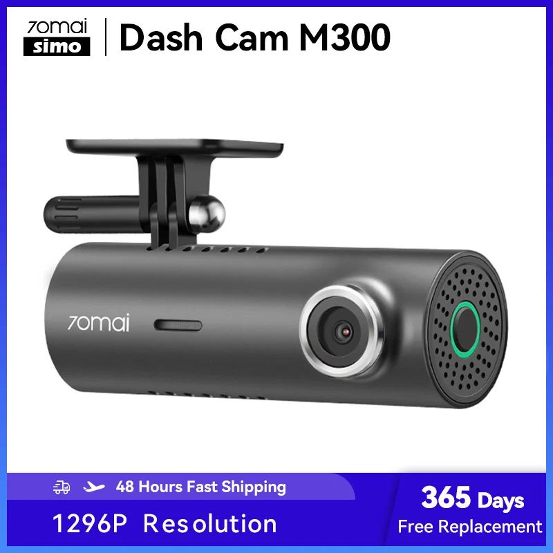 70mai Dash Cam M300 1S upgrage version Car DVR 1296P Night V