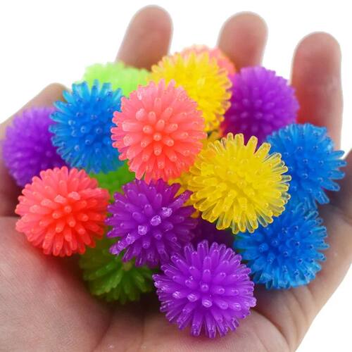 12Pc Hedgehog Ball Vent Decompression Myrica Rubra  Toy Yoga