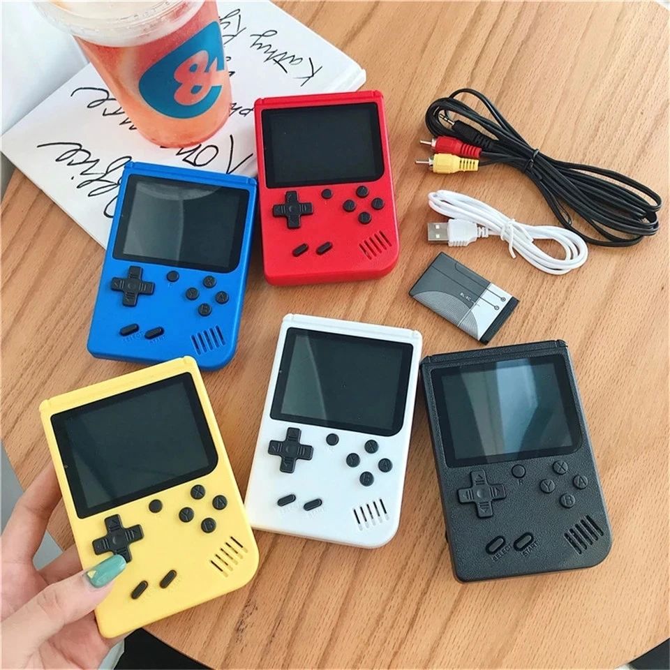 Retro Video Games Console  Built-in 400 IN 1  Handheld Playe 电玩/配件/游戏/攻略 家用游戏机 原图主图