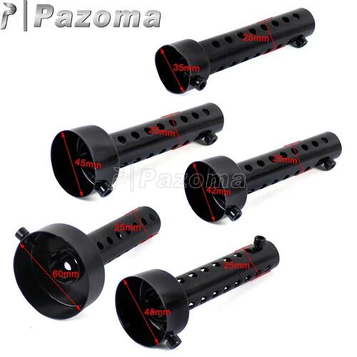 Black Silver Motorcycle Exhaust Muffler Insert Baffle DB Kil