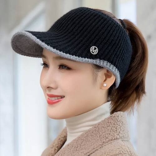 CNTANG 2022 Hats For Women Autumn Winter Sports Empty Top Ca