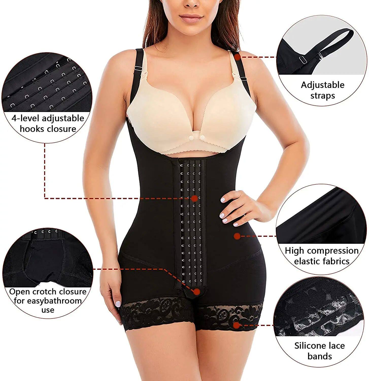 Original Women's Colombian Postpartum Sash Reducers Corset H - 实物图
