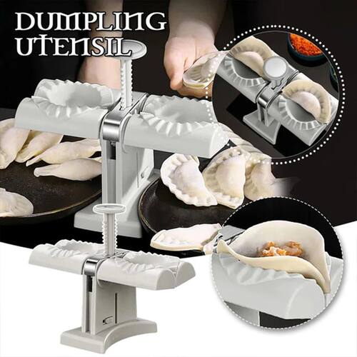 Dumpling Maker Machine Kitchen Gadget Accessories Double Hea