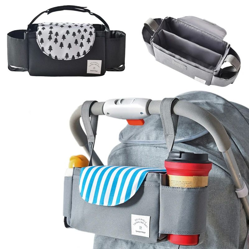 Baby Stroller Accessoris Bag New Cup Bag Stroller Organizer