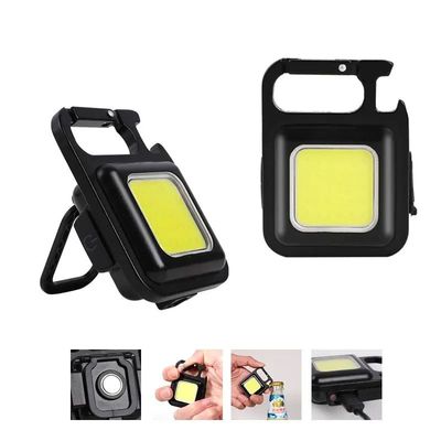 LED Flashlight Work Light Portable Pocket Flashlight Keycha