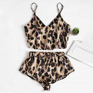 Satin Pajamas Sexy Lace Pijama Nightie Sleepwear Home Clothe