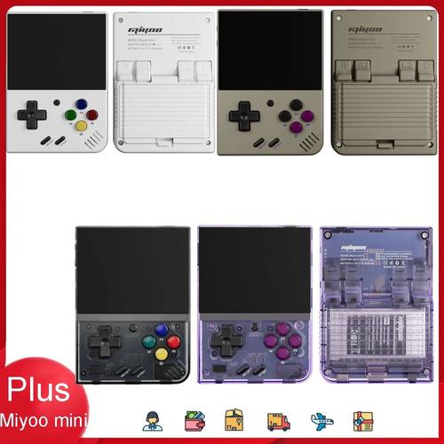 （New）3.5Inch MIYOO MINI Plus V3 Portable Retro Handheld Ga