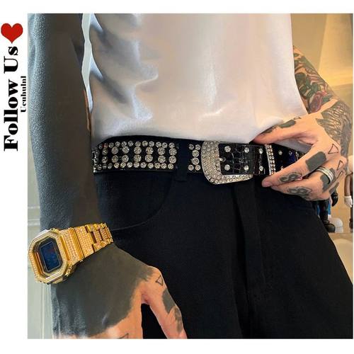 Diamond Belt Goth Lolita Cosplay Harajuku Y2K Punk Luxury St
