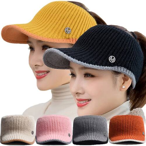 2022 Women Baseball Caps Autumn Winter Empty Tops Cap Elasti