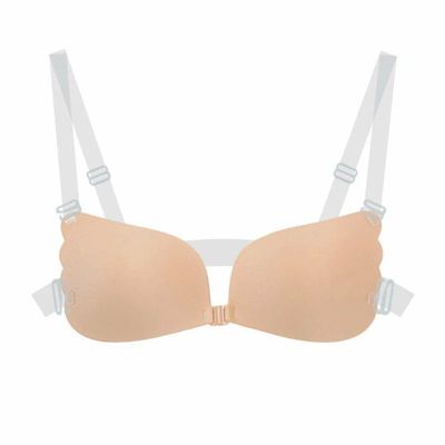 Women Invisible Bra Push Up Silicone Bra for Wedding Sticky