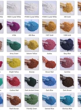 10g Brilliant Pearl mica powder pient for nail glitter skin