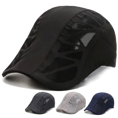 Sports Baseball Cap Men Cotton Mesh Simple Style Quick Dry S