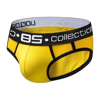 ORLVS Men's Briefs Underwear Men Sexy Jockstrap Pouch Cuecas
