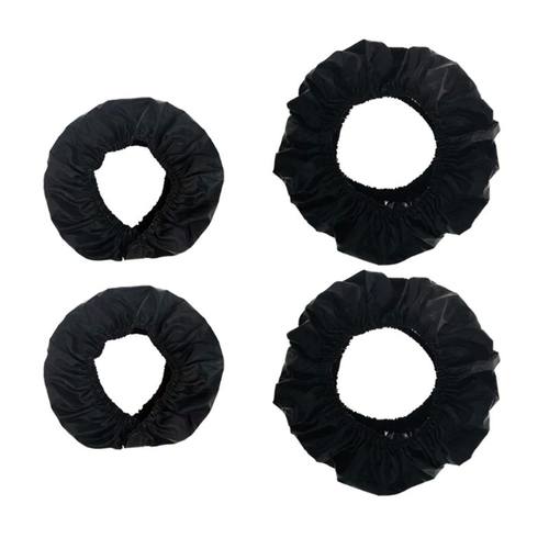 2Pcs Baby Stroller Wheel Cover Dustproof Wheelchair Tire Pro
