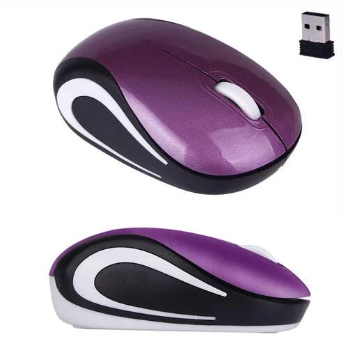 Mouse Raton Gaming 2.4GHz Wireless Mouse USB Receiver Pro Ga