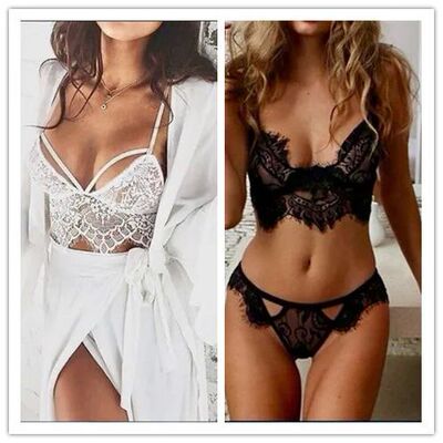 1PC Women Lingerie Trim Straps Bra Soft Push Up Top Deep V B