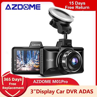 2.5D M01 AZDOME IPS DVR Dash Car Pro Recor Cam Screen Inch