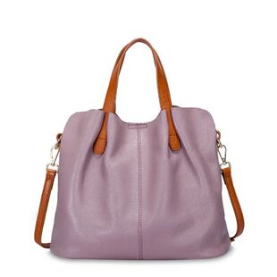 Genuine Leather Women's Bags Fashion Commute Handbags Solid