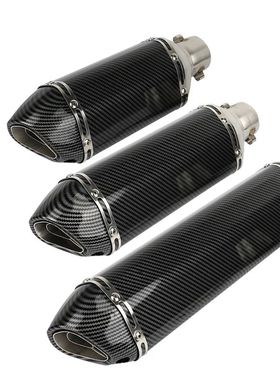 Hot Selling Carbon Fiber 51mm Motorcycle Exhaust Pipe Muffle
