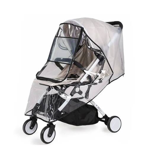 EVA Baby Stroller Accessories Waterproof Rain Cover Transpar