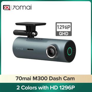 DVR M300 cam Parking 24H 1296P 70mai Record Mode Car Dash