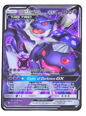 TAKARA TOMY Pokemon Black Metal Card,  Charizard   Rare Coll