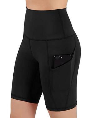 Hight Waist Gym Leggings Women Sexy Push Up Yoga Shorts with