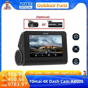 Cam ADAS A800S 140°FOV GPS Dash Built 70mai