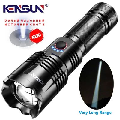 Most Powerful Long Range LED Flashlight High Power Tactical