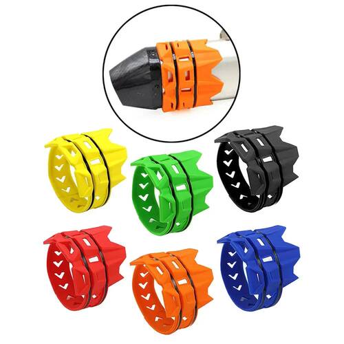 Universal Motorcycle Exhaust Muffler Protector Guard Heat-re