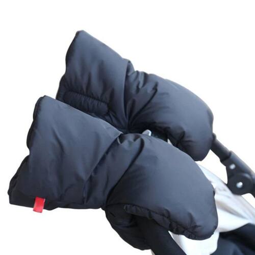 Winter Pram Hand Muff Baby Carriage Pushchair Warm Fur Fleec