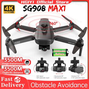 HGIYI Profesional Gimbal Obstacle Axis Drone Max SG908
